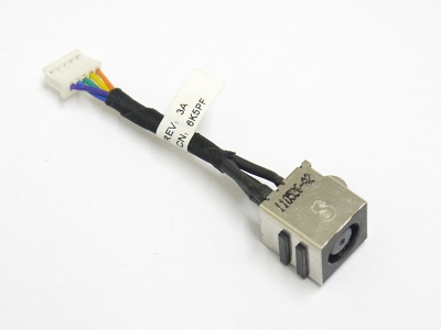 DELL DC POWER JACK SOCKET WITH CABLE CHARGING PORT