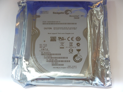 SEAGATE 750GB 2.5" Laptop 7200RPM SATA Hard Drive