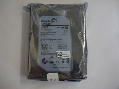SEAGATE 2TB 3.5" SATA 7200RPM Hard Drive