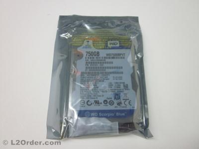 Western Digital 750GB 2.5" Laptop SATA Hard Drive 