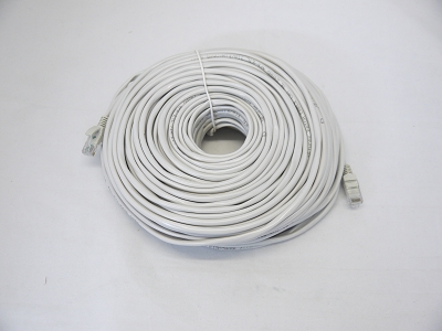 150 FT 45M ETA/TIA CAT5e CAT5 RJ45 Ethernet LAN Network Patch Cable Grey Snagless Male