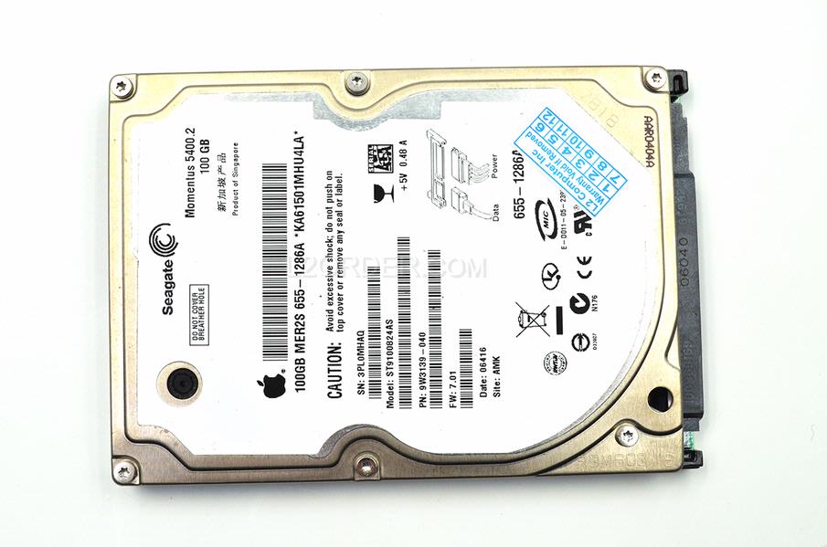 2.5 inch 100GB SATA Hard Drive For Apple MacBook Mac Mini