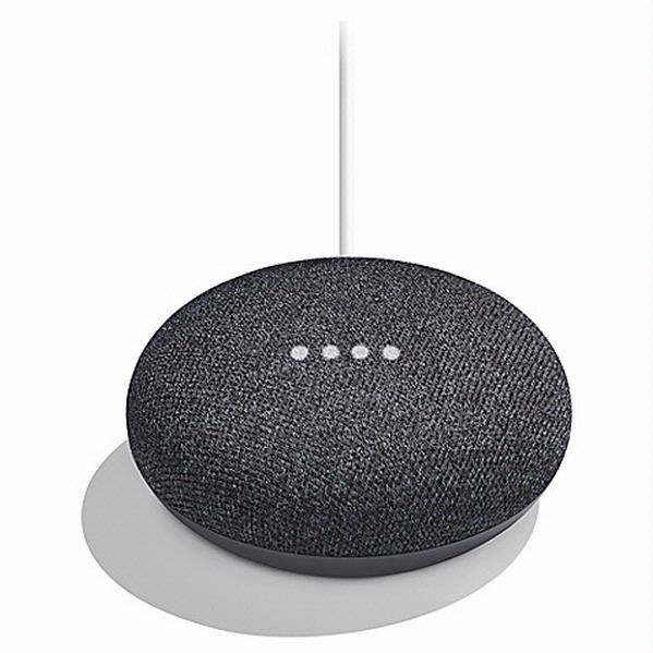 Google Home Mini Smart Assistant - Charcoal