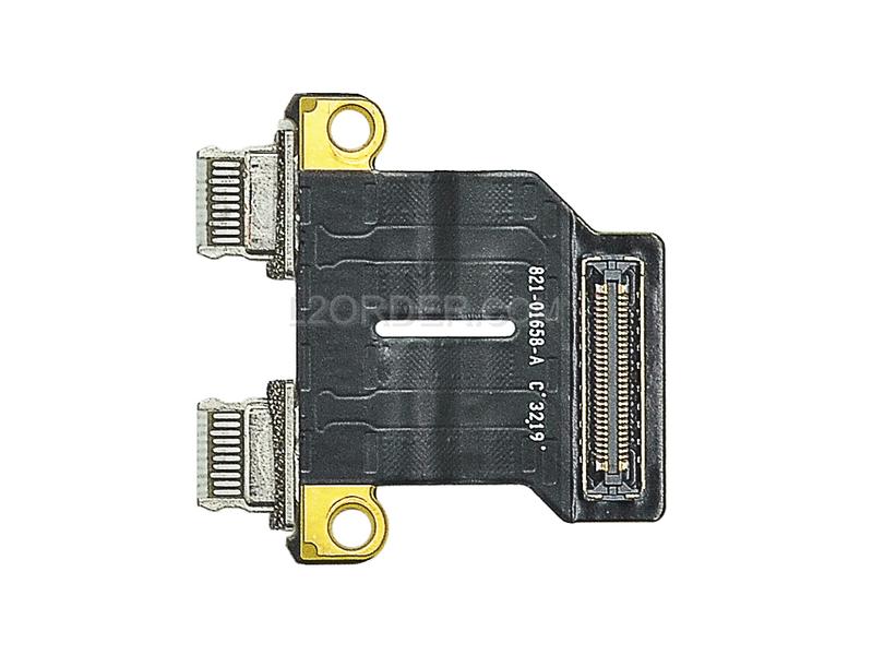 USED DC Jack I/O USB-C Board Flex Cable 821-01161-A 821-01658-A for Apple Macbook Air 13" A1932 2018 2019 A2179 A2337 2020 