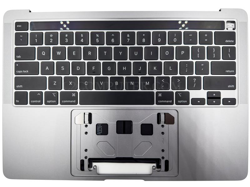 Grade A Space Gray US Keyboard Top Case Palm Rest with Battery A1964 Touch Bar for Apple Macbook Pro 13" A2251 2020