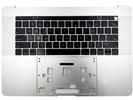 KB Topcase - Grade B Silver US Keyboard Top Case Palm Rest with Touch Bar for Apple Macbook Pro 15" A1990 2018 2019 Retina 