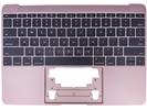 KB Topcase - Grade B Rose Gold US Keyboard Top Case Palm Rest 613-02547-A for Apple MacBook 12" A1534 2016 2017 Retina