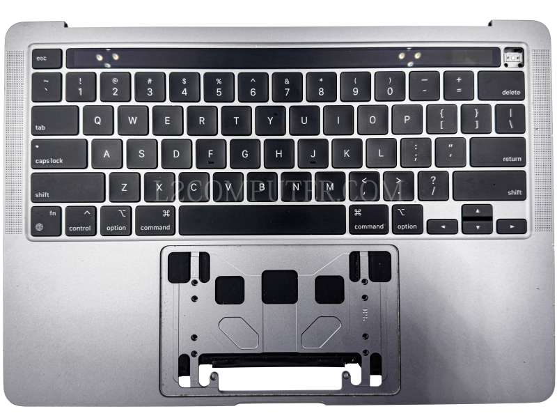 Grade B Space Gray US Keyboard Top Case Palm Rest with Touch Bar Battery A2171 for Apple Macbook Pro 13" A2338 M1 2020