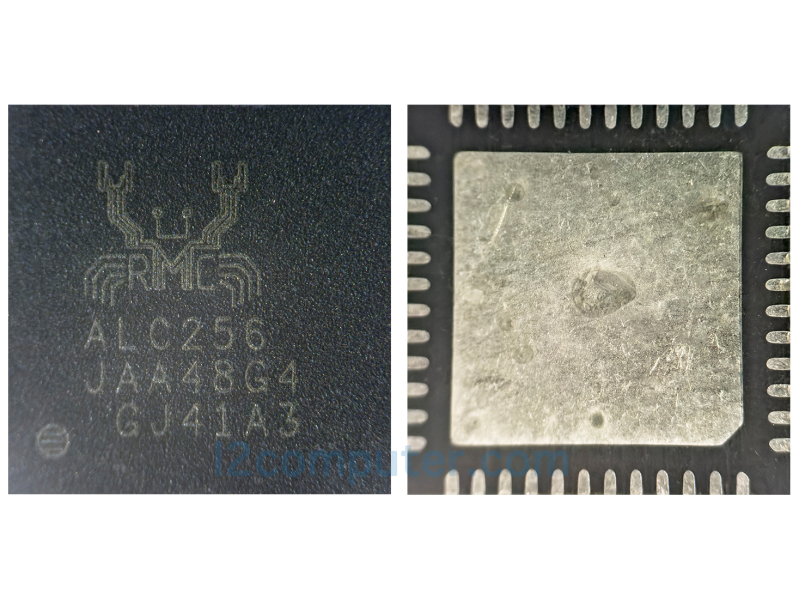 Realtek ALC256-CG ALC256 TQFP 48 pin Power IC Chip Chipset