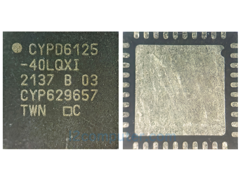 CYPD6125-40LQXIT CYPD6125-40LQXI CYPD6125-40L QFN 40 pin Power IC Chip Chipset